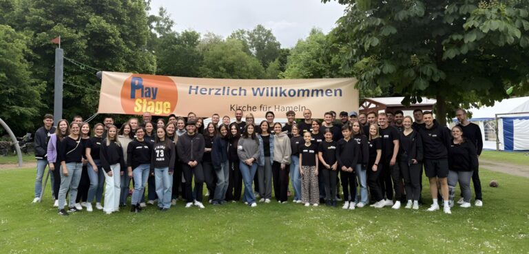 Helfer der Playstage, sie sorgten für gute Stimmung und erfolgreiche Durchführung