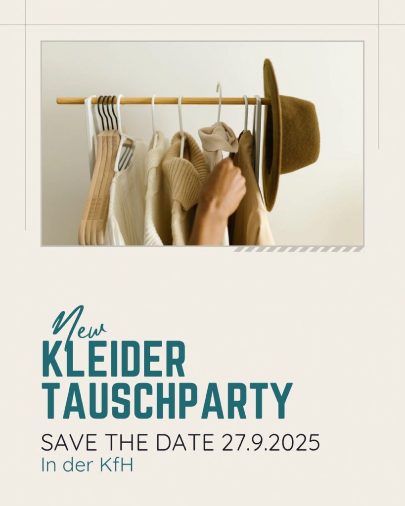 Flyer-Kleidertausch